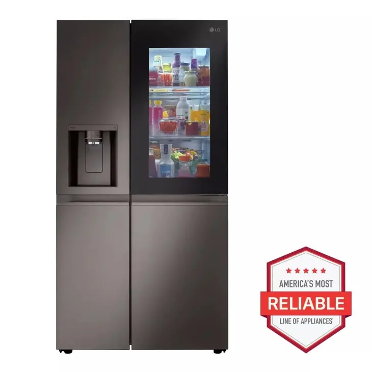 23 Cu. Ft. Counter-Depth Side-By-Side Refrigerator With Instaview® And Craft Ice™ 1