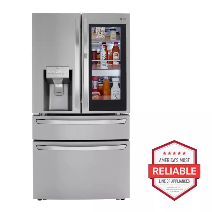 23 Cu. Ft. Wi-Fi-Enabled Counter-Depth Refrigerator With Instaview® Door-In-Door® And Craft Ice™ Maker 1
