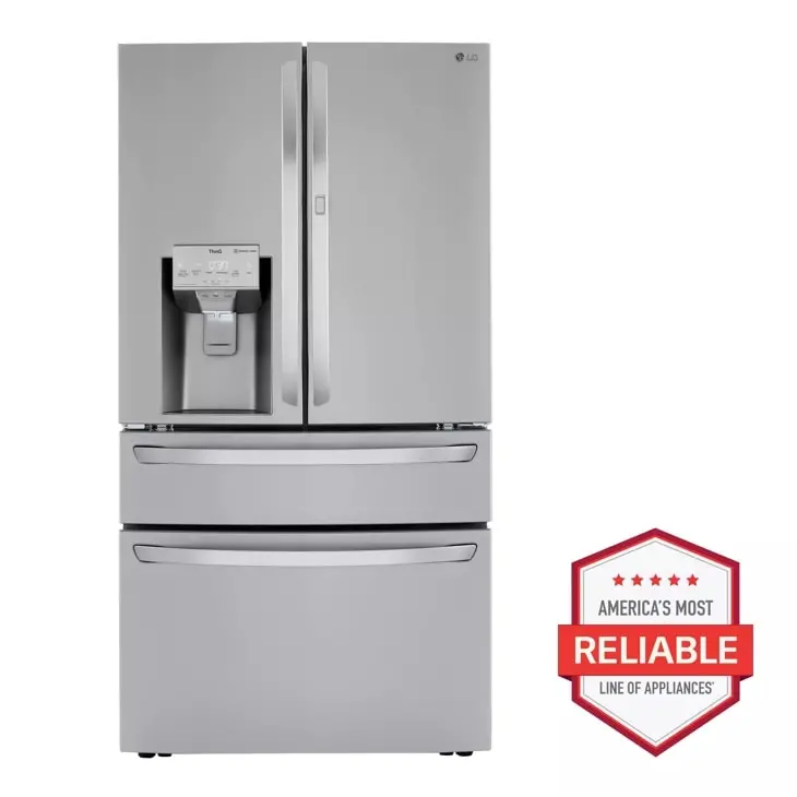 23-Cubic-Foot Smart Counter-Depth Refrigerator Featuring Craft Ice 1