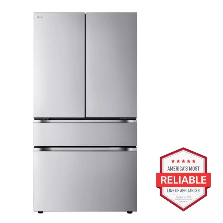 26 Cu. Ft. Counter-Depth 4-Door French Door Refrigerator With Full-Convert Drawer And Internal Ice/Water Dispenser 1