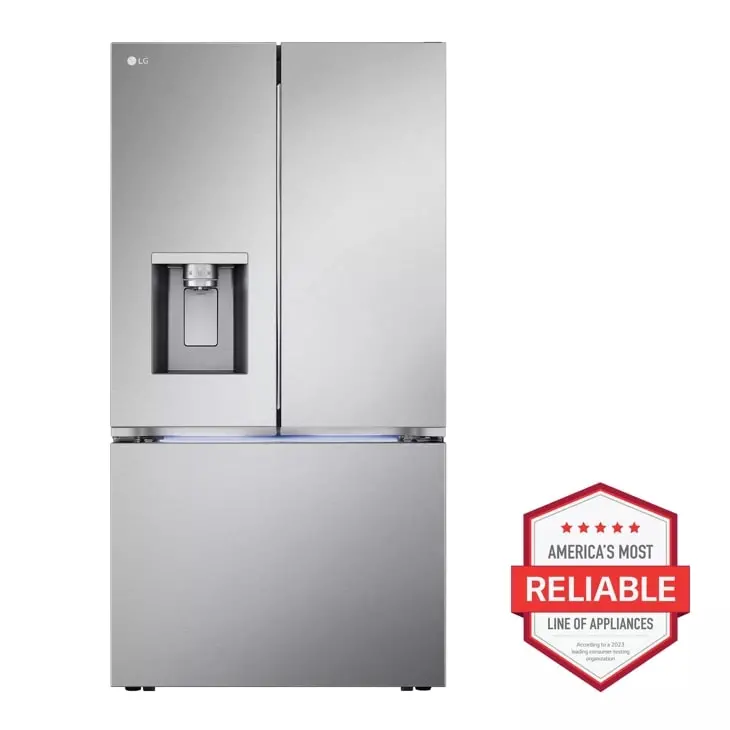 26 Cu. Ft. Counter-Depth Max French Door Refrigerator With Four Ice Options 1