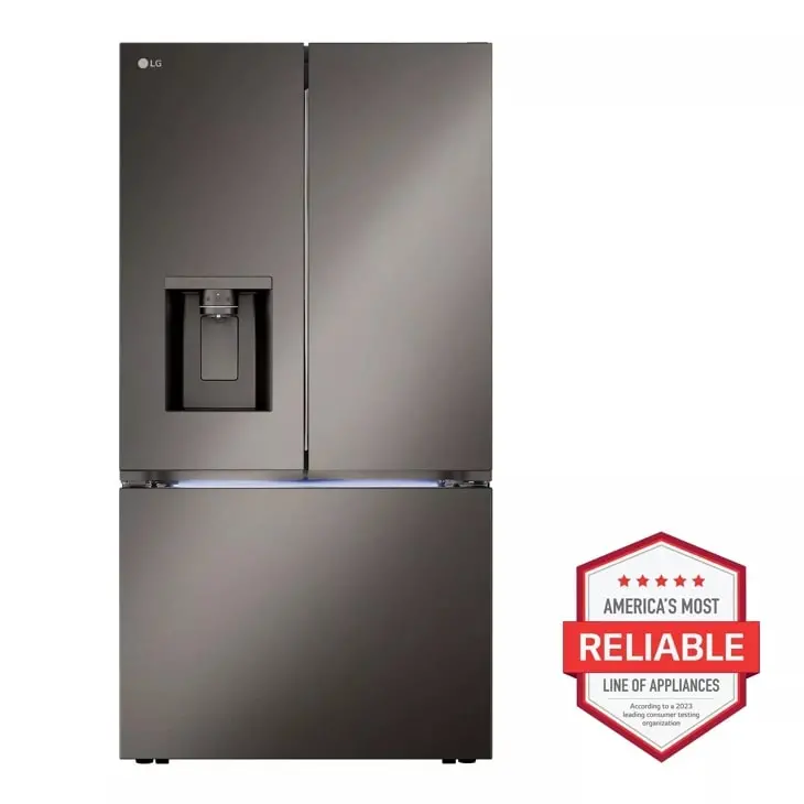 26 Cu. Ft. Counter-Depth Max French Door Refrigerator With Quad Ice System 1