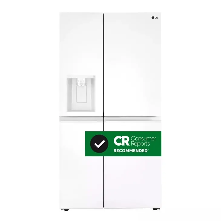 27 Cu. Ft. Side-By-Side Refrigerator Featuring Smooth-Touch Ice Dispenser 1