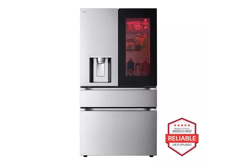29 Cu. Ft. Standard-Depth Smart Instaview Door-In-Door Max 4-Door French Refrigerator With Mycolor Display 1