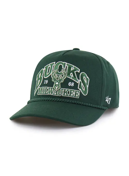 '47 Brand Breakwood Snapback – Milwaukee Bucks Hitch Cap 1