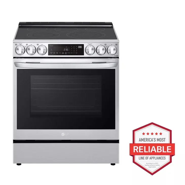 6.3 Cu. Ft. Probake Convection Electric Slide-In Range With Instaview And Air Fry 1