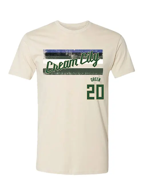 Aj Green City Edition T-Shirt – 2025–26 Milwaukee Bucks Official Apparel 1