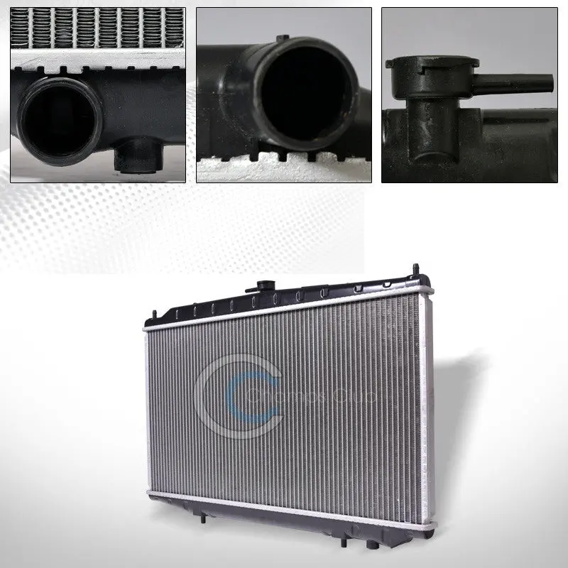 Aluminum Core Radiator For 1993–2001 Nissan Altima (2.4L L4 Manual Transmission) 1
