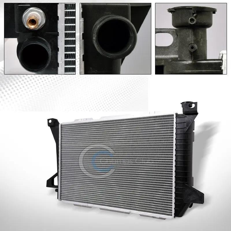 Aluminum Replacement Radiator For 1985–1996 Ford F-150 & Bronco (5.0L/5.8L V8) 1