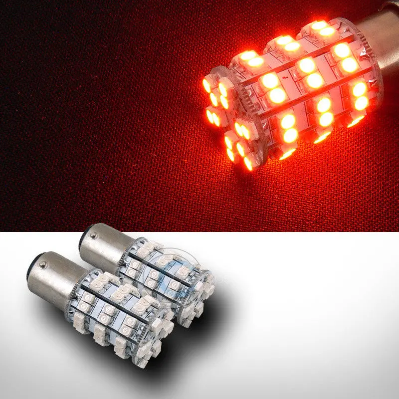 Amber 1157/Bay15D Led Side Marker Bulbs – 2-Pack, 60-Smd, Front Installation (Models 1016 & 1034) 1