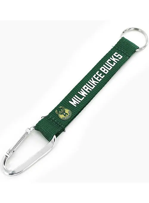 Aminco Carabiner Lanyard With Milwaukee Bucks Logo 1