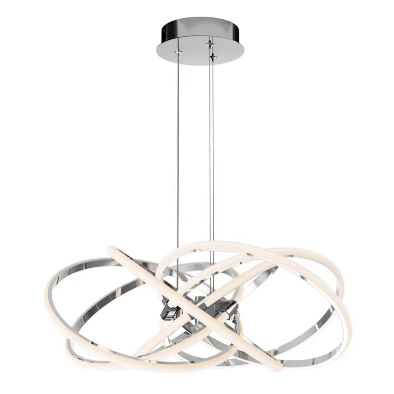 Artika Maelstrom Chrome Adjustable-Cct Pendant – 25W Modern Led For Kitchen Or Dining 1