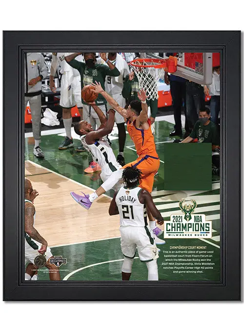 Artsman Nba Finals Legacy Series #2: Khris Middleton Series-Winning Shot Bucks Court Frame 1