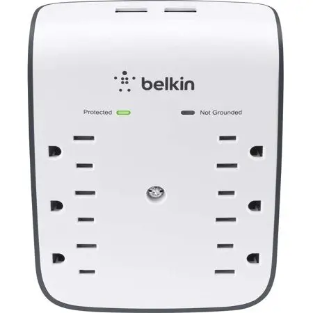 Belkin Surgeplus Usb Wall-Mount Surge Protector – 10W Total Output – Walmart Id 49287081 1