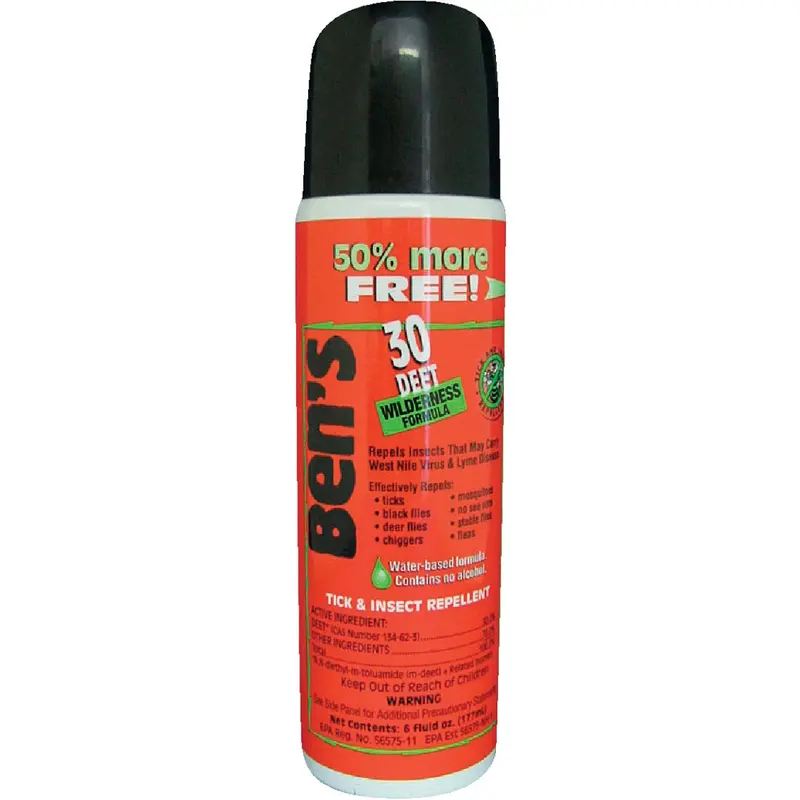 Ben’S Tick & Insect Repellent Aerosol – 30% Deet, 6 Oz Can 1