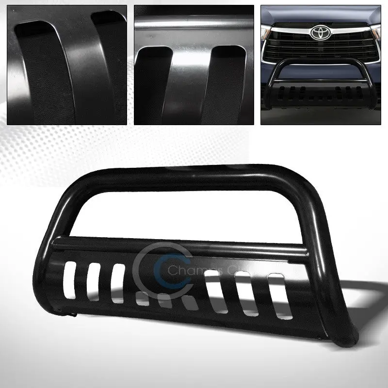 Black Heavy-Duty Bull Bar Push Bumper Grille Guard For 2014–2016 Toyota Highlander 1