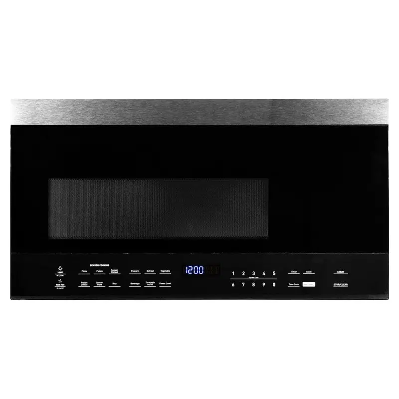 Black+Decker 31.3-Inch Stainless Steel Over-The-Range Microwave – 1.6 Cu. Ft., 1000W 1