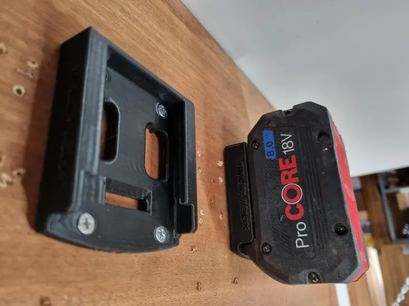 Bosch 18V Battery Holder For Organized Workshop Setup 1
