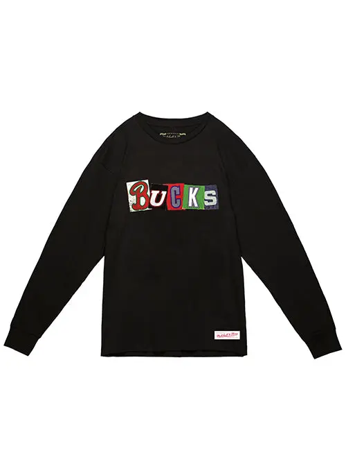 Bucks In Six X Mitchell & Ness Eras Milwaukee Bucks Long Sleeve Tee 1