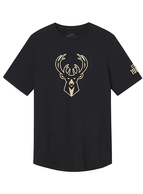 Bucks In Six X Unrl Ultra Lightweight Milwaukee Bucks Tee 1