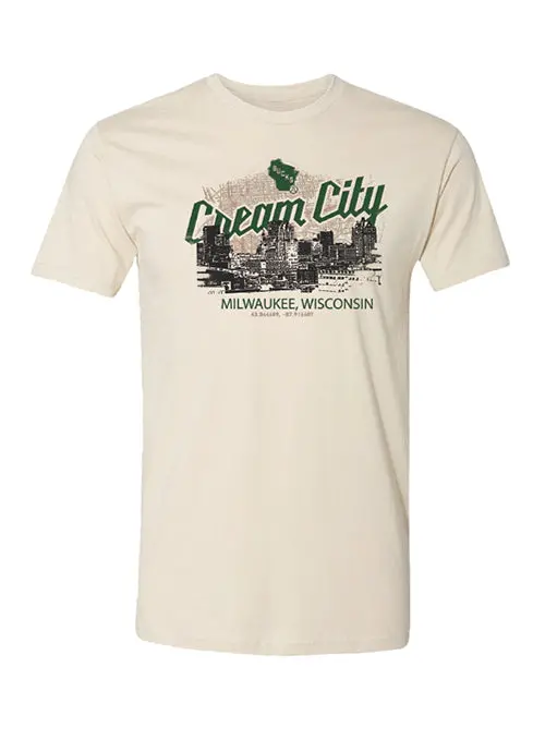 Bucks Pro Shop 2025-26 Skyline City Edition Milwaukee Bucks T-Shirt 1