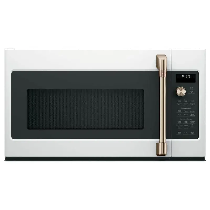 Café 1.7 Cu. Ft. Matte White Over-The-Range Microwave With Air Fry Function 1