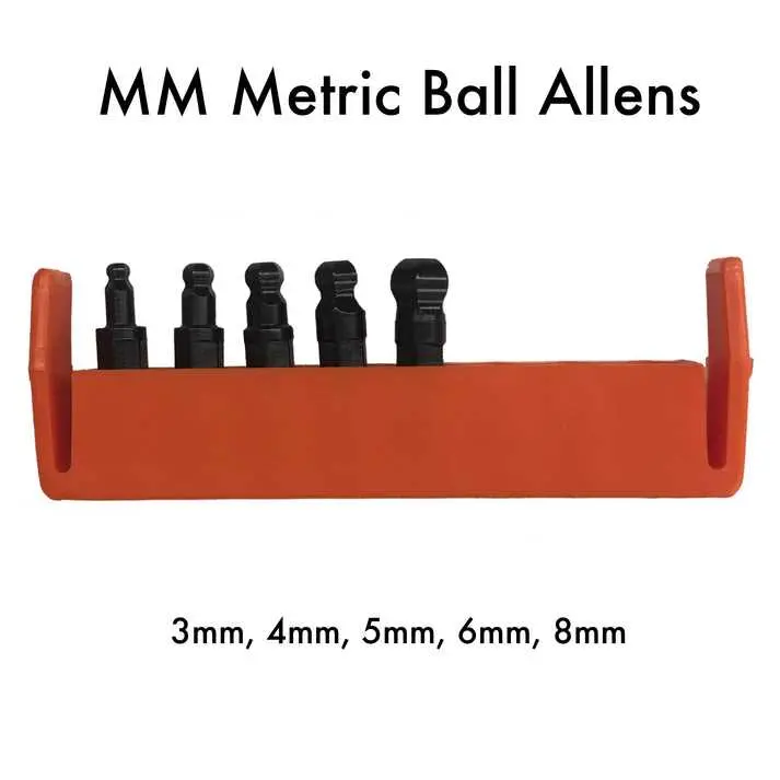 Chapman 6Mm Ball-End Allen Screwdriver Bits 1