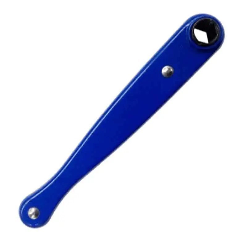 Chapman Cm-13 Mini 1/4" Drive Ratchet – Blue & Silver Finish 1