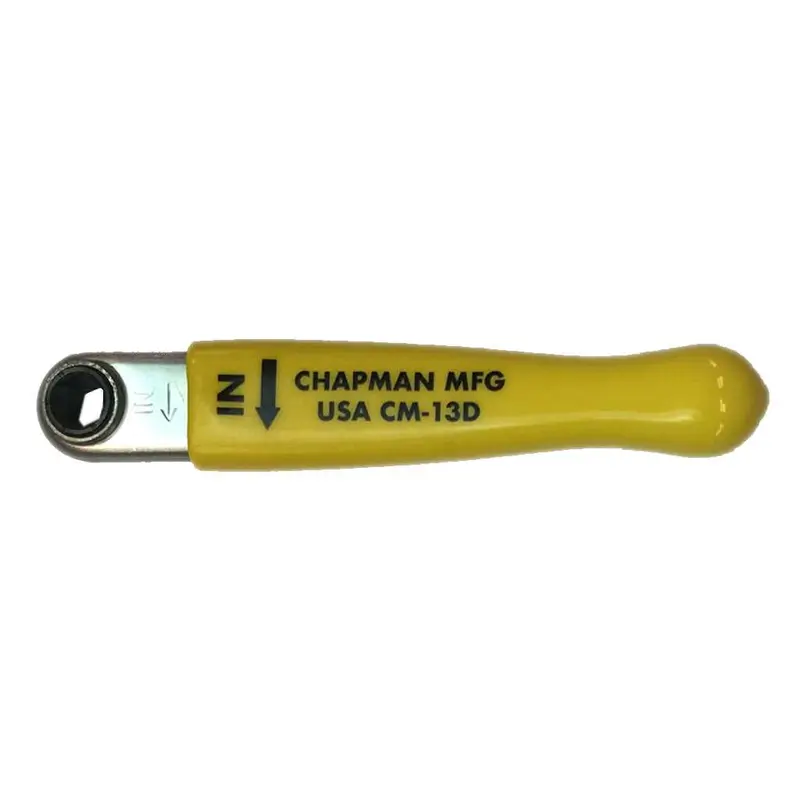 Chapman Cm-13D 1/4" Drive Dipped Ratchet – Yellow Coated 1