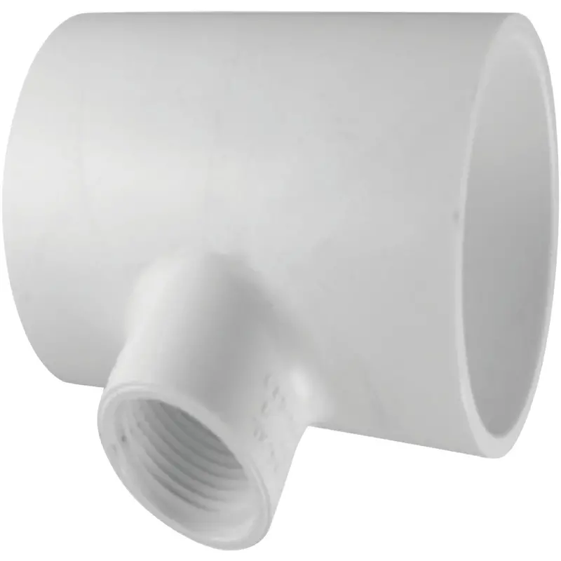 Charlotte Pipe Pvc Tee – 1" Solvent Weld × 3/4" Female Iron Pipe Thread (Schedule 40) 1
