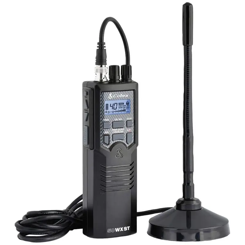 Cobra Road Trip Portable Cb Radio Kit With Mobile Antenna 1