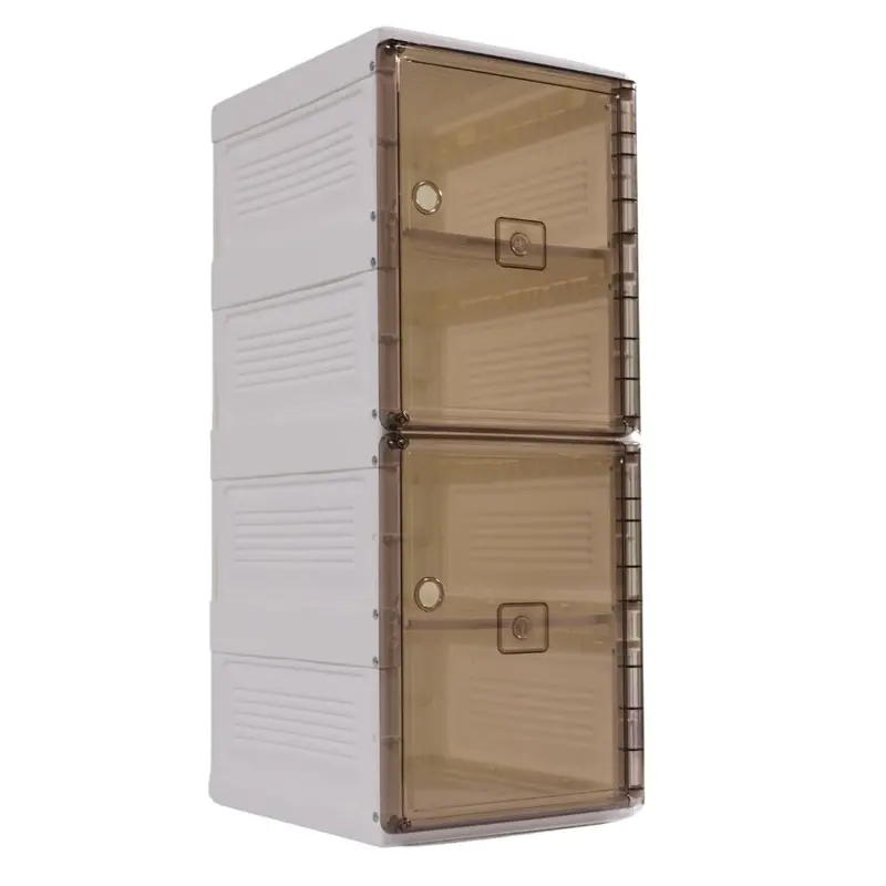 Collapsible Shoe Shelf With Stackable Design For Compact Storage 1