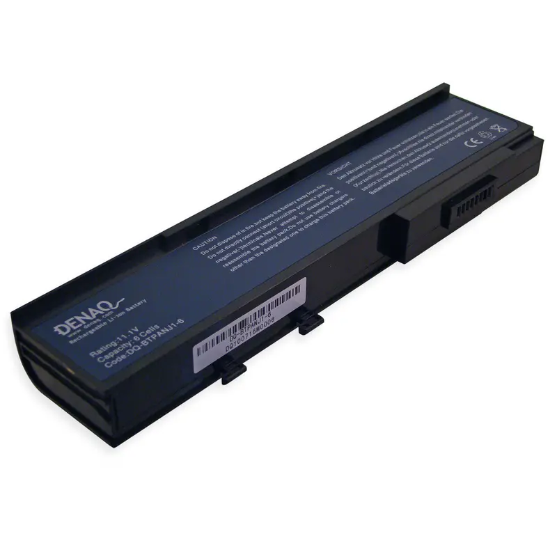 Denaq 4400Mah 6-Cell Li-Ion Battery For Acer Aspire 2420–5590, Extensa 3100–4620, Travelmate 2420–6291 1