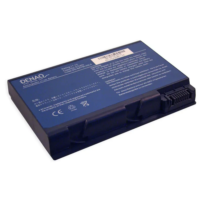 Denaq 4400Mah 6-Cell Li-Ion Battery For Acer Aspire 5611–5684/9110/9120, Extensa 5420, And Travelmate 2490–4283 1