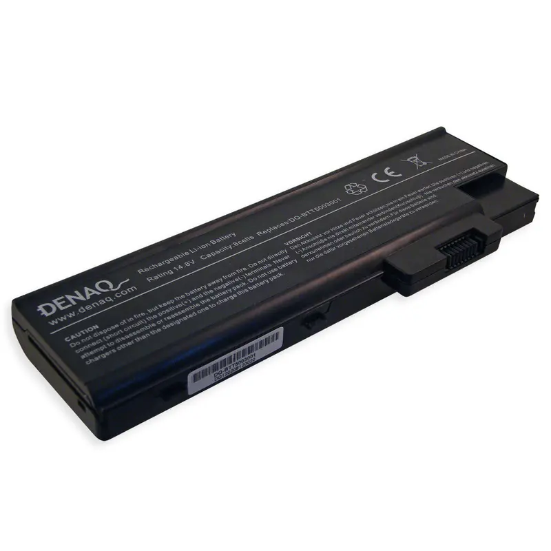 Denaq 4400Mah 8-Cell Li-Ion Replacement Battery For Acer Aspire 1410–1642 And Ferrari 1100 Laptops 1