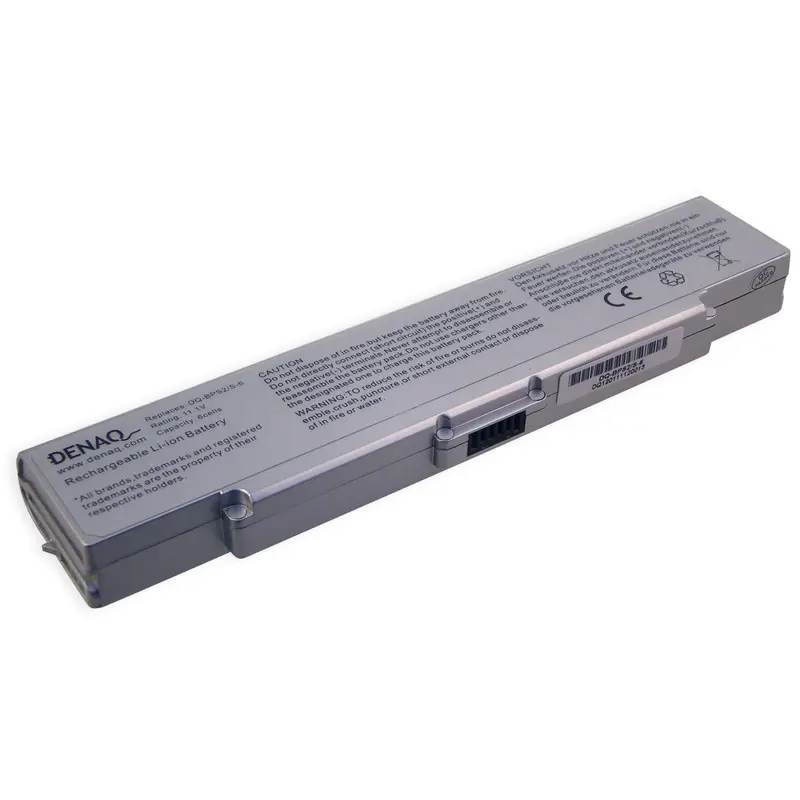 Denaq 5200Mah 6-Cell Li-Ion Laptop Battery For Sony Vgn-C/N/Sz (Excludes Vgn-Ar830E) 1