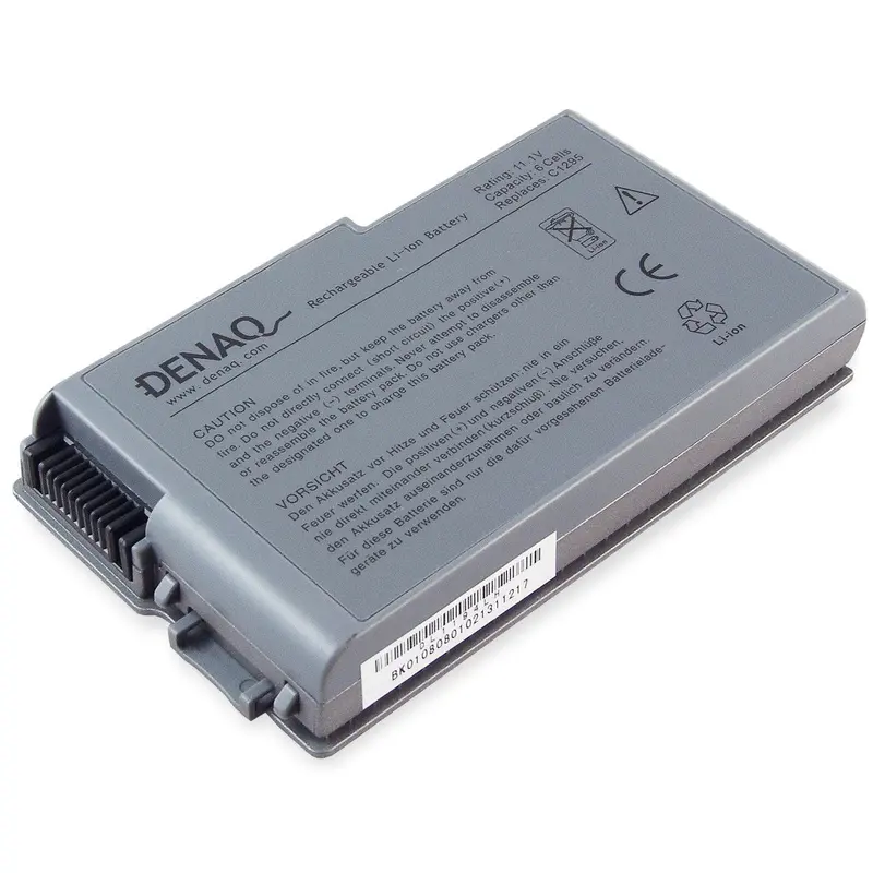 Denaq 53Wh 6-Cell Li-Ion Battery For Dell Inspiron 500M–600M, Latitude D500–D610, And Precision M20 1
