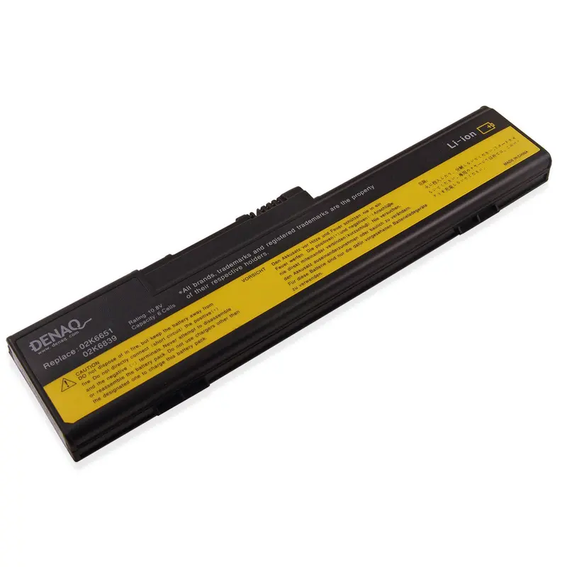 Denaq 58Wh 6-Cell Li-Ion Battery For Ibm Thinkpad X20–X24 Laptops 1
