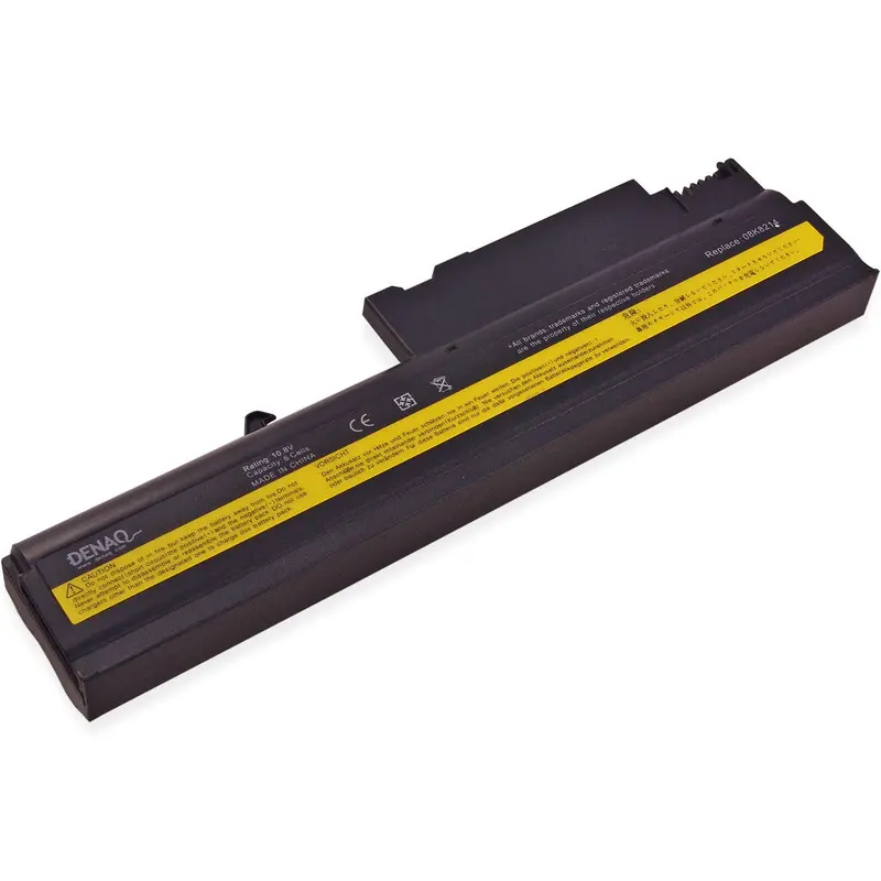 Denaq 6-Cell 58Wh Laptop Battery For Ibm Thinkpad R50–R52 & T40–T43 Models 1