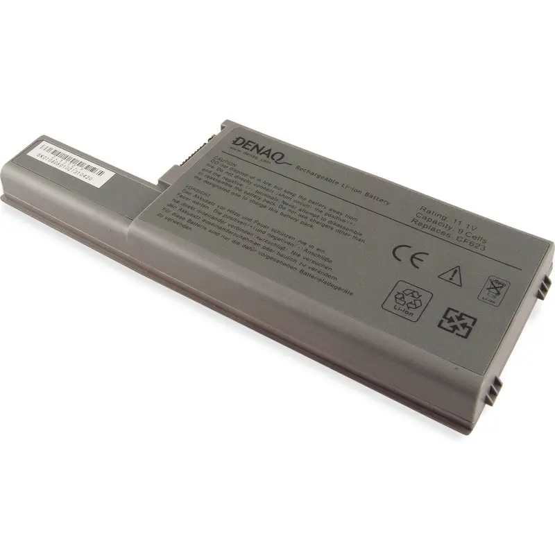 Denaq 85Wh 9-Cell Li-Ion Laptop Battery For Dell Latitude D531–D830 And Precision M4300–M65 1