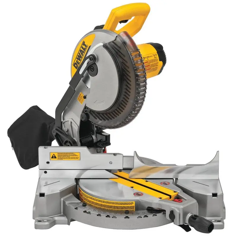 Dewalt 10-Inch Corded Single Bevel Compound Miter Saw (15A) 1