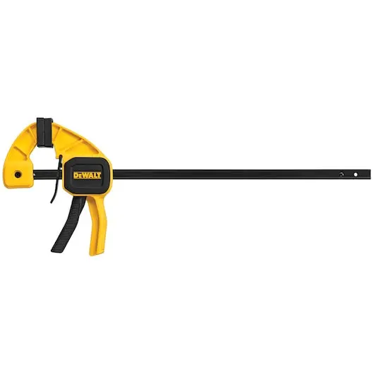 Dewalt 12-Inch Medium Trigger Clamp For Balanced Grip And Control 1
