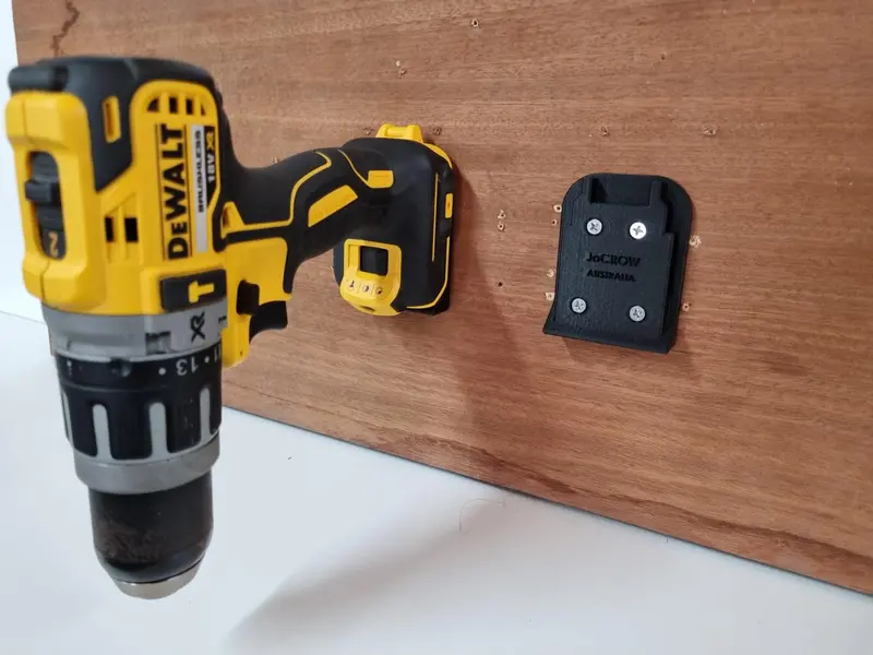 Dewalt 18V Tool And Skin Holder – Wall-Mounted Work Storage Bracket 1