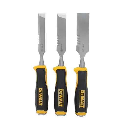 Dewalt 3-Piece Side-Strike Wood Chisel Set – Ergonomic Handle Dwht16148 1
