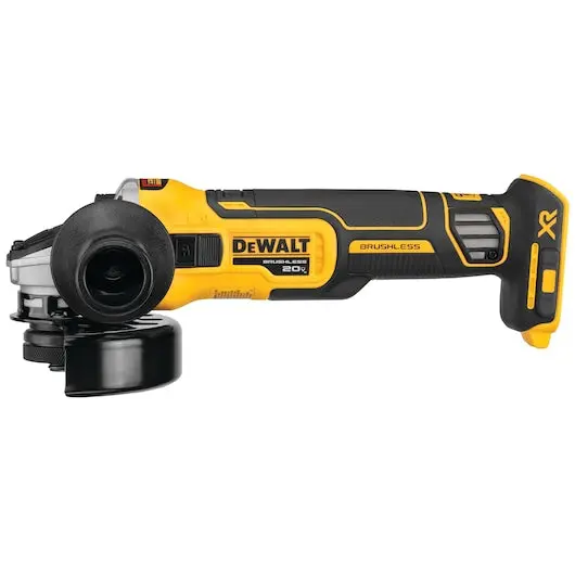 Dewalt Dcg405B 4.5" 20V Max* Xr Slide-Switch Angle Grinder With Kickback Brake (Bare Tool) 1