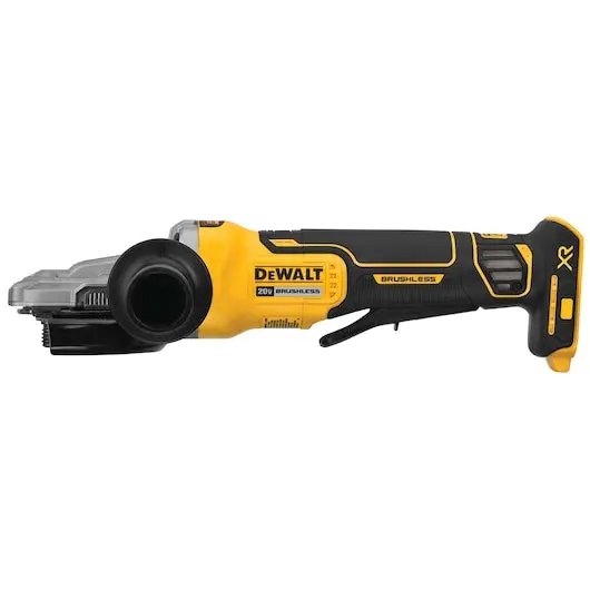Dewalt Dcg413Fb 5" 20V Max* Xr Flathead Paddle-Switch Angle Grinder With Kickback Brake 1