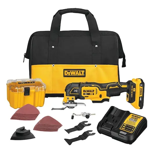 Dewalt Dcs356D1 20V Max Xr Brushless 3-Speed Oscillating Multi-Tool Kit – Includes 2.0 Ah Battery 1