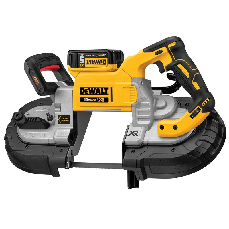Dewalt Dcs376P2 20V Max 5" Dual-Switch Band Saw Kit With Battery & Charger 1