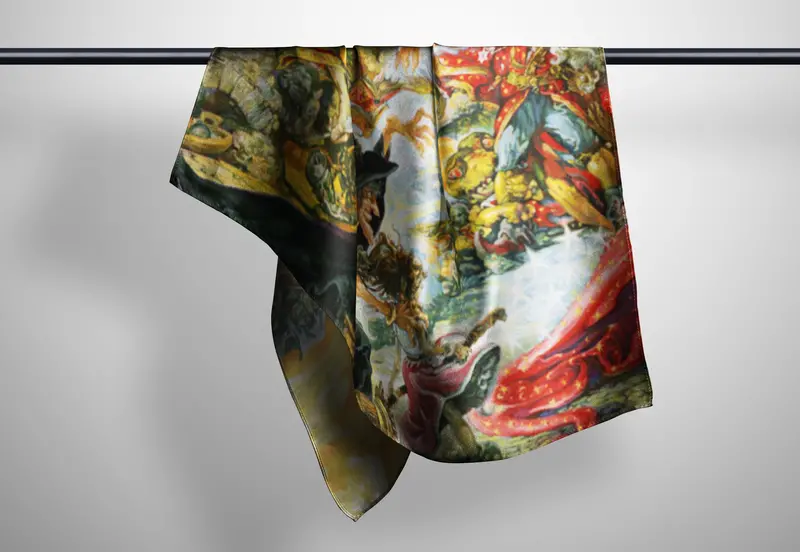 Equal Rites Collectible Silk Scarf 1