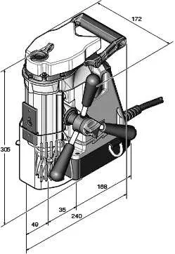 Fein Jhm Magforce Core Drill Machine – 120V 1